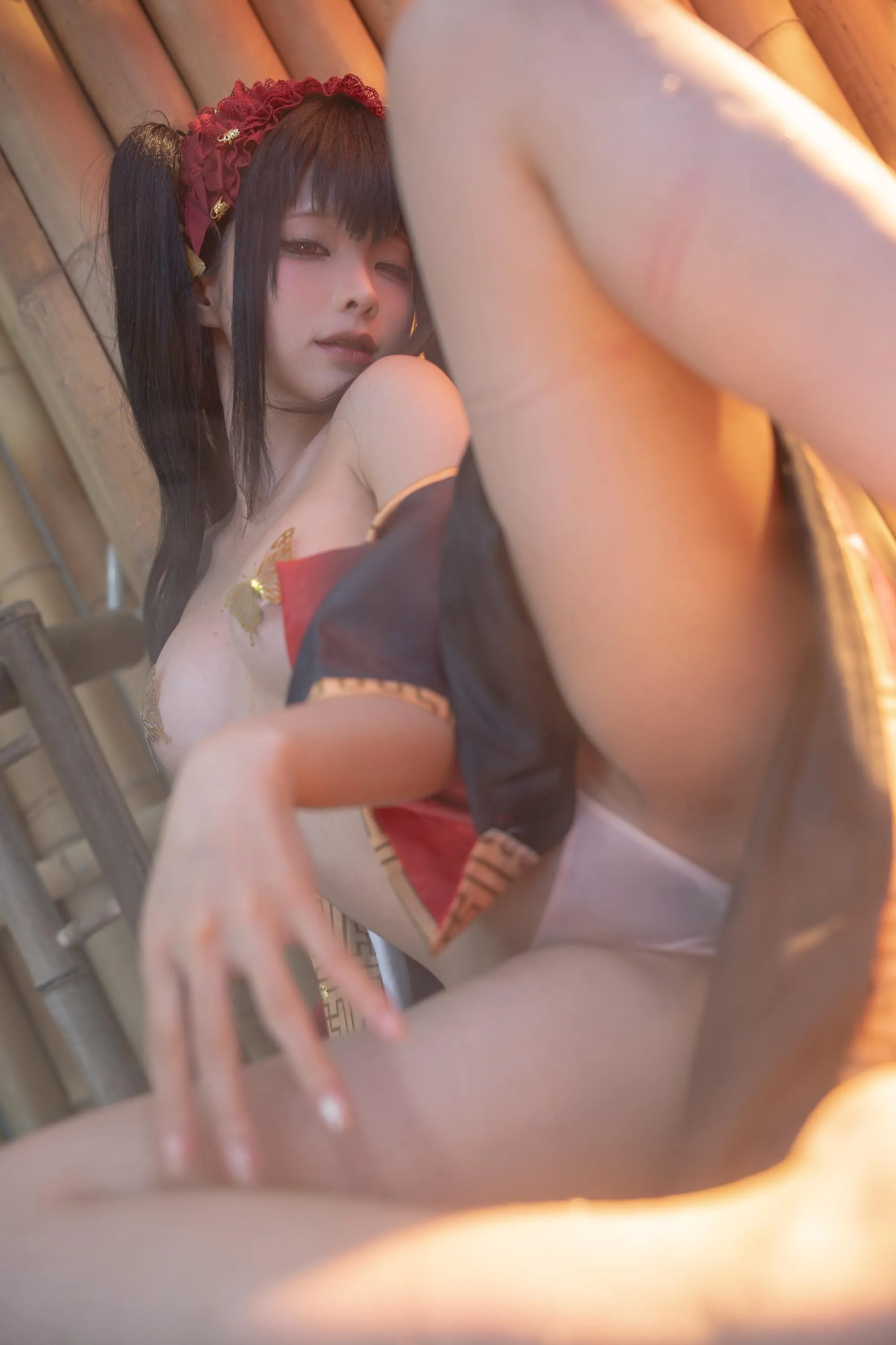 蠢沫沫 – NO.304 狂三和服cos-狂三 正片 [147P]插图8